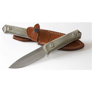 B41 Bushcraft Green Micarta