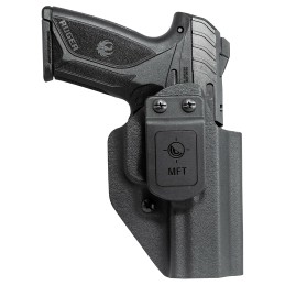 Mission First Tactical HRUSEC9AIWBABL Appendix Holster IWBOWB Black Polymer Belt Clip Fits Ruger Security9 Ambidextrous