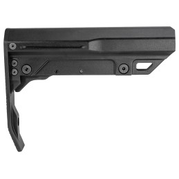 Mission First Tactical BMSMILMTLBL Battlelink Minimalist MilSpec Stock Black Aluminum for AR15 MilSpec Buffer Tubes