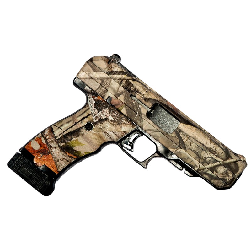 HiPoint 34010WC JCP  40 SW 101 4.50 Black Steel Barrel HydroDipped Woodland Camo Serrated Steel Slide HydroDipped Woodland Camo 