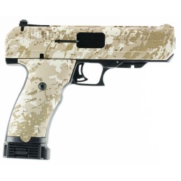 HiPoint 34510DD JHP  45 ACP 91 4.50 Black Steel Barrel HydroDipped Digital Desert Camo Serrated Steel Slide Polymer Frame  Grip