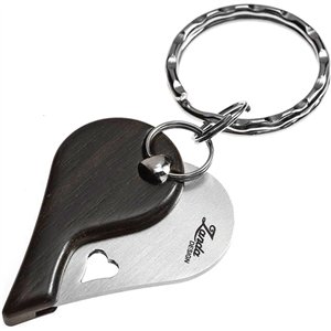 LionBeat Heart Ebony Wood