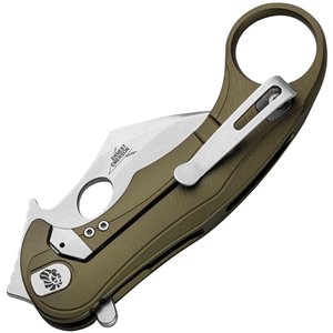 LEone Mid Framelock Grn SW