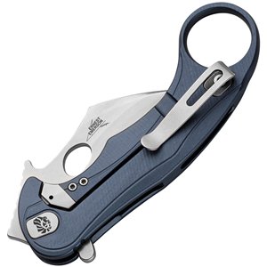 LEone Mid Framelock Blue SW