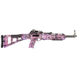 HiPoint 3895TSPI 3895TS Carbine 380 ACP 101 16.50 Threaded Barrel Country Girl Metal Finish Country Girl Camo Fixed All Weather 