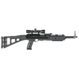 HiPoint 4095TS4X32 4095TS Carbine 40 SW Caliber with 17.50 Barrel 101 Capacity Black Metal Finish Black All Weather Molded Stock