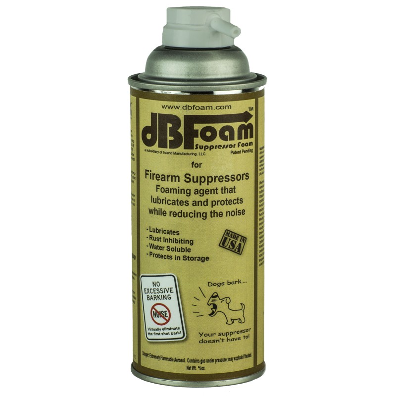 Inland MFG ILMDB4 dB Foam Suppressor Inhibits Rust and Corrosion 4 oz Can