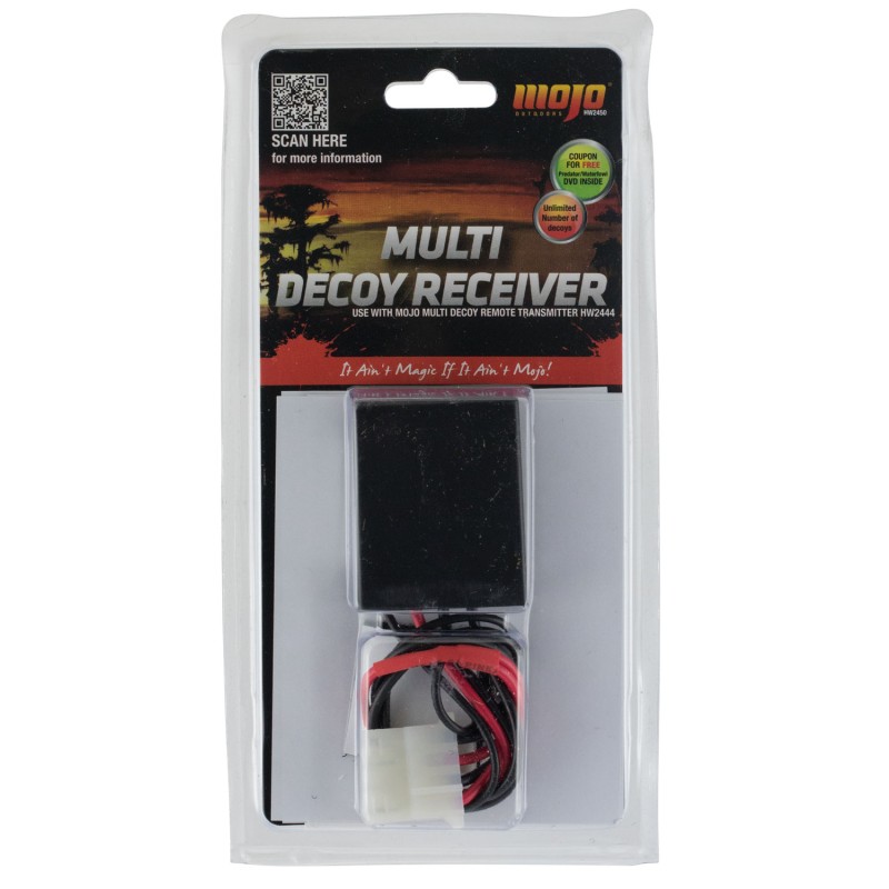 Mojo Outdoors HW2450 Multi Decoy Receiver