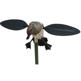 Mojo Outdoors HW8101 Teal Decoy Greenwing Drake Species Multi Color Synthetic