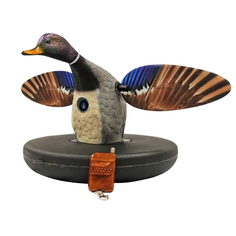 Mojo Outdoors HW2494 Elite Series Drake Floater Mallard Species Multi Color Plastic Features Remote Control