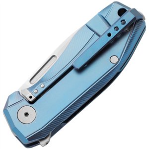 Nano Framelock Blue TI