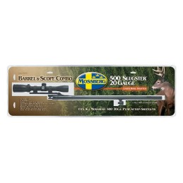 Mossberg 92010 OEM  20 Gauge 24 Slug Barrel wCantilever Mount FullyRifled Bore  Blued Finish For Use wMossberg 500  Maverick 88 