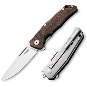 Q4TTRO Framelock GrnBurlap