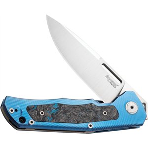 Q4TTRO Framelock Blue Ti