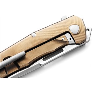 Q4TTRO Framelock Brn Ti