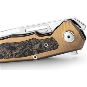 Q4TTRO Framelock Brn Ti