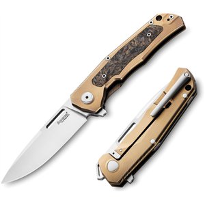 Q4TTRO Framelock Brn Ti