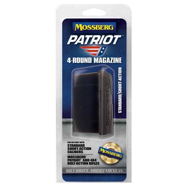 Mossberg 95347 Patriot  5rd Drop Box Magazine For Use wMossberg Patriot  4x4 Models 6.5 Creedmoor .243 Win .308 Win 7mm08 Rem Ca