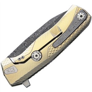 ROK Titanium Framelock Gold