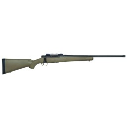 Mossberg 27873 Patriot Predator 243 Win Caliber with 51 Capacity 22 ThreadedFluted Barrel Matte Blued Metal Finish  Flat Dark Ea