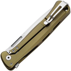 Skinny Framelock Green Al SW