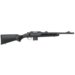 Mossberg 27716 MVP Patrol 5.56x45mm NATO 101 16.25 Matte Blued 16.25 Medium Bull Barrel Matte Blued Steel Black Fixed PillarBedd