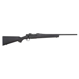 Mossberg 27838 Patriot  243 Win 51 22 Fluted Barrel wRecessed Match Crown Matte Blued Metal Finish SpiralFluted Bolt Synthetic S