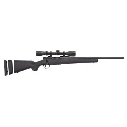 Mossberg 27840 Patriot Super Bantam 243 Win Caliber with 51 Capacity 20 Fluted Barrel Matte Blued Metal Finish  Black Synthetic 