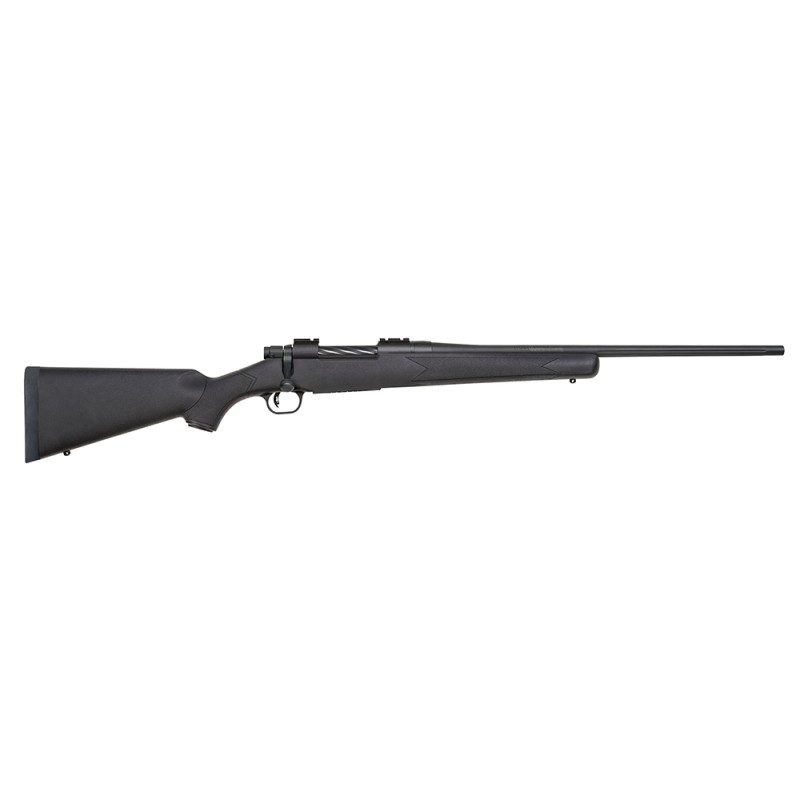 Mossberg 27884 Patriot  270 Win 51 22 Fluted Barrel wRecessed Match Crown Matte Blued Metal Finish SpiralFluted Bolt Synthetic S