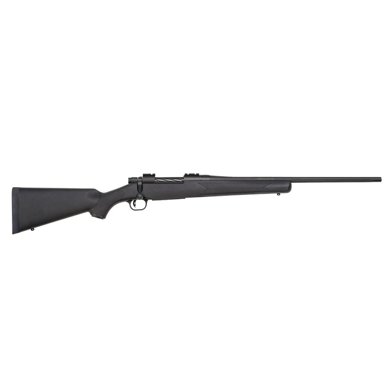 Mossberg 27892 Patriot  3006 Springfield 51 22 Fluted Barrel wRecessed Match Crown Matte Blued Metal Finish SpiralFluted Bolt Sy