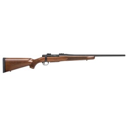 Mossberg 27841 Patriot  Full Size 22250 Rem 51 22 Matte Blued Fluted Barrel  Receiver Walnut Fixed Wood Stock