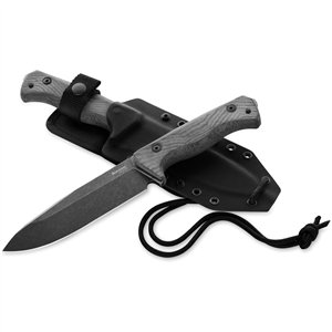 T6 Fixed Blade Black/Black