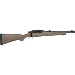 Mossberg 28051 Patriot  450 Bushmaster Caliber with 31 Capacity 16.25 ThreadedFluted Barrel Matte Blued Metal Finish  Flat Dark 