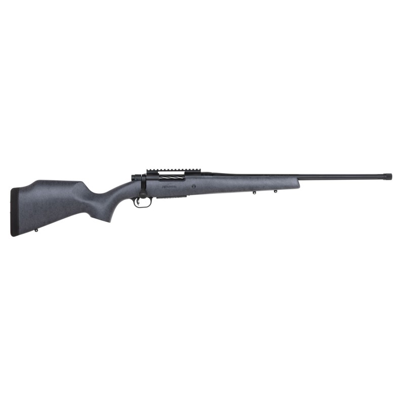 Mossberg 28101 Patriot Long Range Hunter 308 Win Caliber with 51 Capacity 22 Barrel ThreadedFluted Matte Blued Metal Finish  Sni