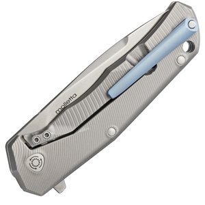 TRE Titanium Framelock Blue