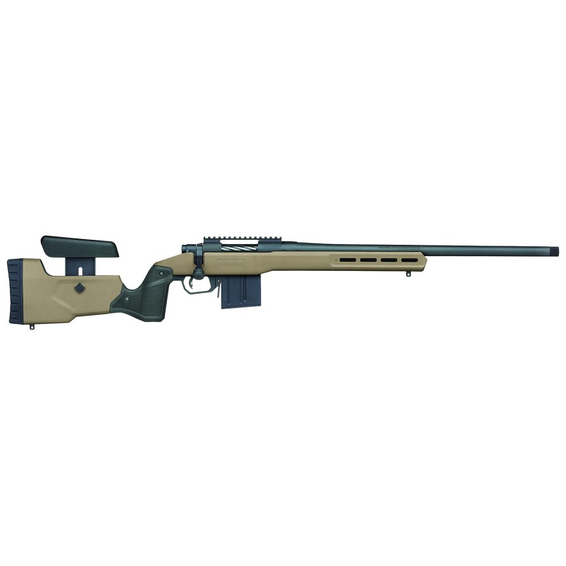 Mossberg 28147 Patriot LR 6.5 Creedmoor 101 22 Matte Blued Medium Bull BarrelRec Flat Dark Earth MDT Oryx Tactical Stock