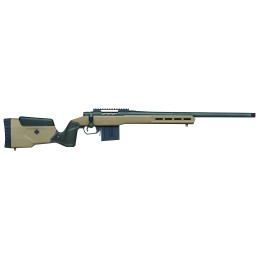 Mossberg 28149 Patriot LR 308 Win 71 24 Matte Blued Medium Bull BarrelRec Flat Dark Earth MDT Oryx Tactical Stock