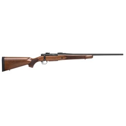 Mossberg  Patriot  350 Legend 41 22 Fluted wRecessed Match Crown Blued BarrelRec Walnut Stock SpiralFluted Bolt Adj. LBA Trigger