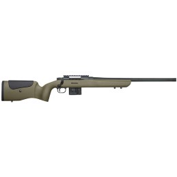 Mossberg 27697 MVP LR 308 Win7.62x51mm NATO 20 Threaded Barrel 101 Blued Blued OD Green Fixed Benchrest wAdjustable Comb Stock