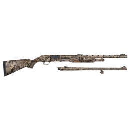 Mossberg 53270 500 Combo TurkeyDeer 12 Gauge 51 3 24 Vent Rib24 Slugster Barrels Dual Extractors Overall Mossy Oak BreakUp Count