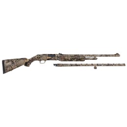 Mossberg 54183 500 FieldDeer 20 Gauge 51 3 26 Vent Rib24 Slugster Barrels Overall Mossy Oak BreakUp Country Synthetic Stock Incl