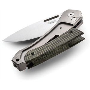 Twain Button Lock Grn Mic