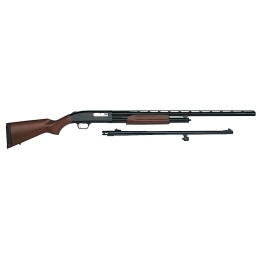 Mossberg 54264 500 Combo FieldDeer 12 Gauge 51 3 24 Slugster28 Vent Rib Barrel Dual Extractors  Blued Metal Finish Wood Stock In