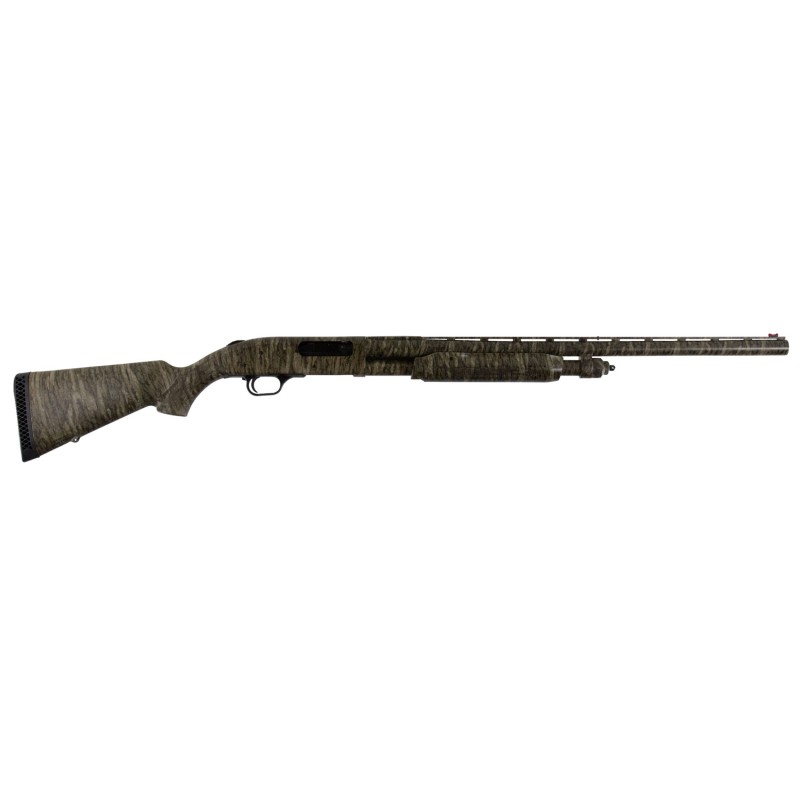 Mossberg 63527 835 All Purpose Field 12 Gauge 26 51 3.5 Overall Mossy Oak New Bottomland Right Hand Full Size Includes Fiber Opt