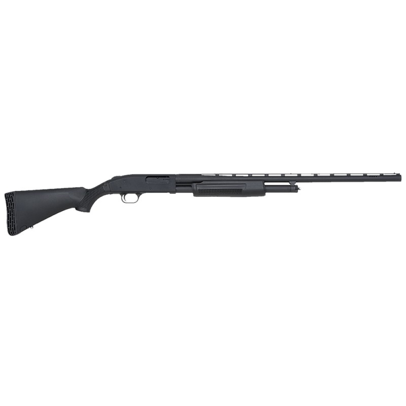 Mossberg 50121 500 FLEX All Purpose 12 Gauge 51 3 28 Vent Rib Barrel Matte Blued Metal Finish Synthetic Flex Component StockReco