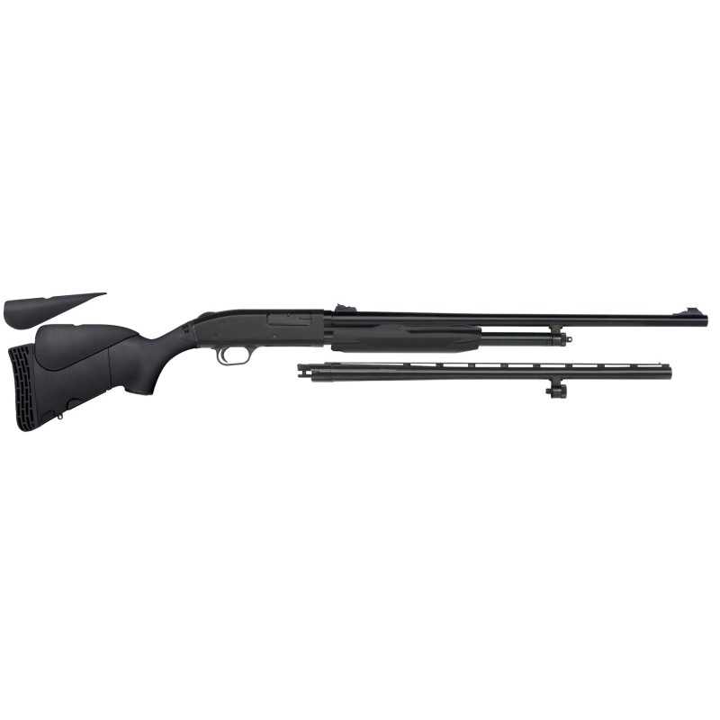 Mossberg 54330 500 Bantam FieldDeer 20 Gauge 51 22 Vent Rib with Dual Bead Sights Barrel24 Fully Rifled with Adj Rifle Sights Ba