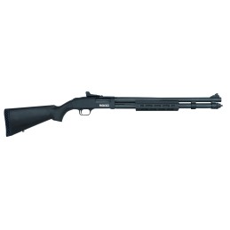 Mossberg 51602 590S  12 Gauge 3 7181131 20 Matte Blued Barrel Black Anodized Engraved Receiver Black Synthetic Stock Right Hand