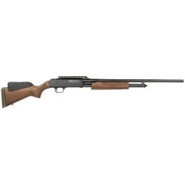 Mossberg 54143 500  Exclusive Configuration 20 Gauge Pump 51 24 Blued Steel Barrel Blued Receiver wIntegral Scope Base Wood Fixe