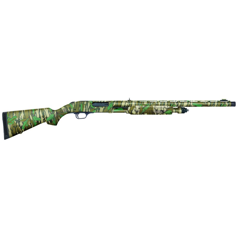 Mossberg 62232 835 UltiMag Turkey 12 Gauge 51 3.5 24 Vent Rib Overbored Barrel Overall Mossy Oak Greenleaf Optics Cut Receiver S