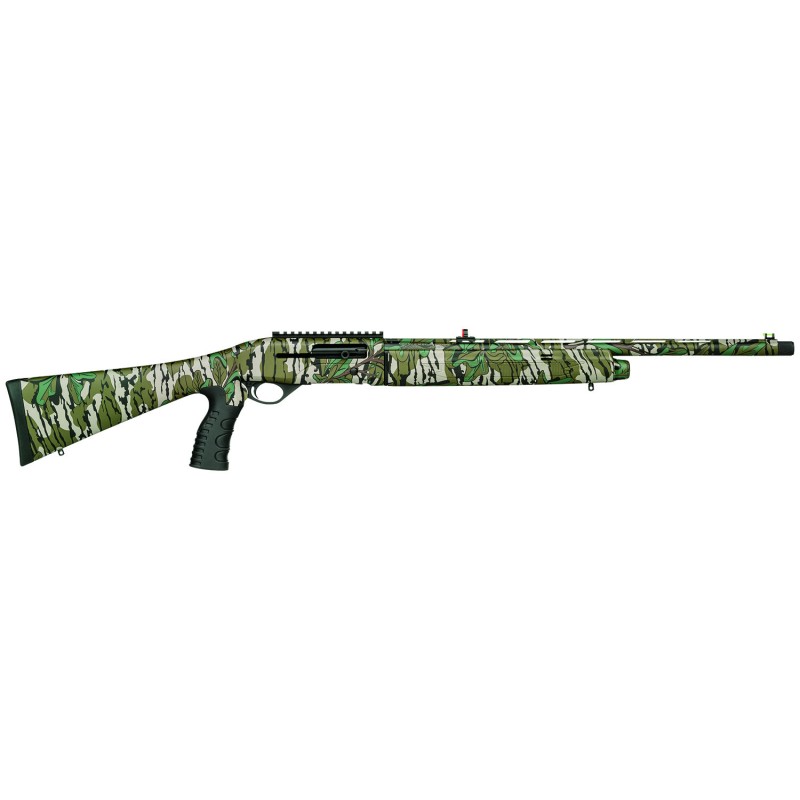 Mossberg 75799 SA20 Tactical Turkey 20 Gauge SemiAuto 3 41 22 Mossy Oak Greenleaf Vent Rib Barrel Mossy Oak Greenleaf Mossy Rece